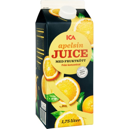 Juice Apelsin med fruktkött 1,75l  ICA