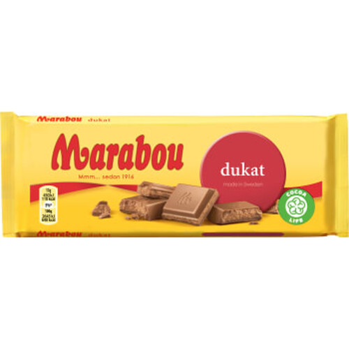 Chokladkaka Dukat 100g Marabou