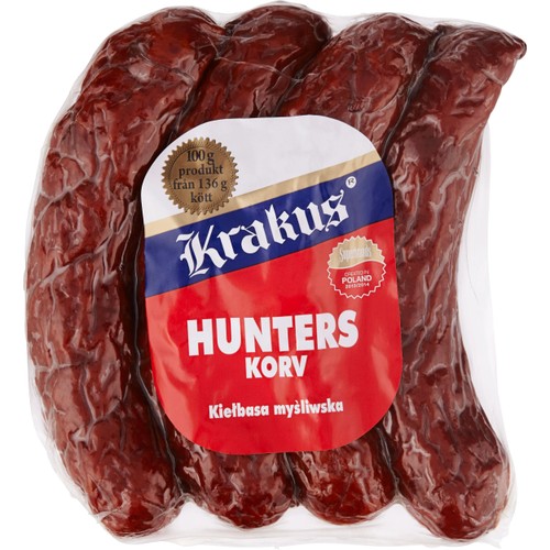 Hunters Korv 360g Krakus