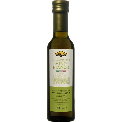 Vitt matlagningsvin 2,2% 25cl Zeta