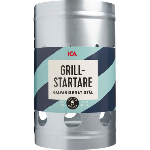 Grillstartare rör galvaniserat stål