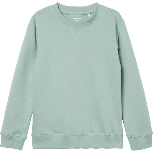 Sweater ljusgrön 110/116 mywear