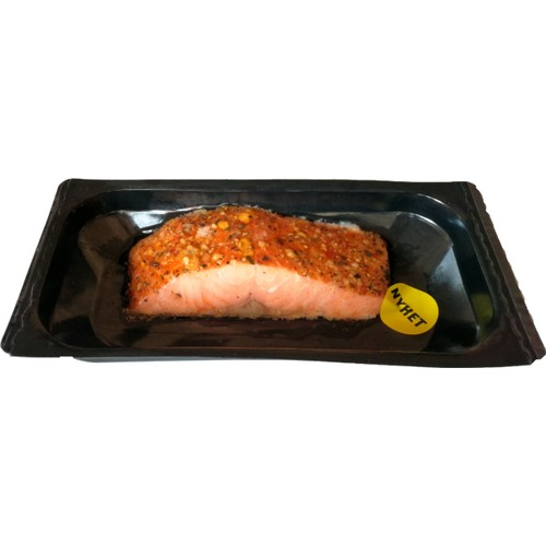 Lax Filé Varmrökt Rostad Vitlök 150g Vägga Rökeri
