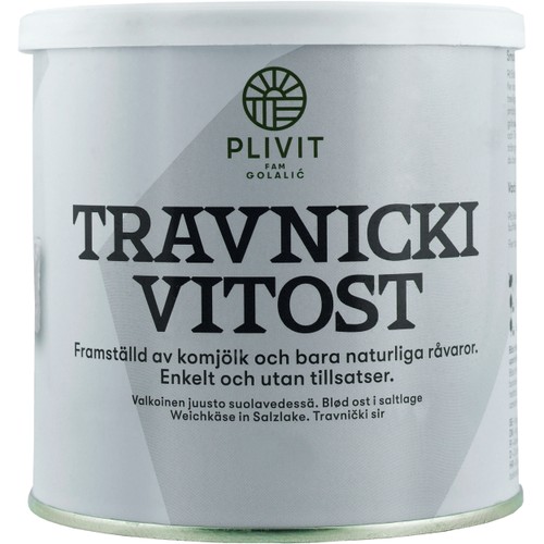Travnicki bosnisk ost 400g Plivit trade