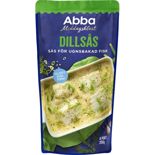 Dillsås Middagsklart 250g Abba
