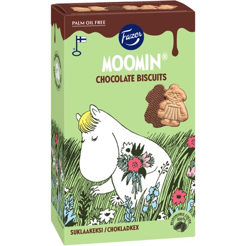Moomin Chokladkex 175g Fazer