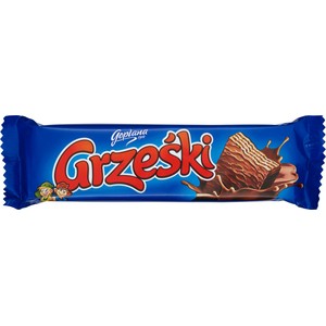 Wafers med chokladsmak 36g Grzeski