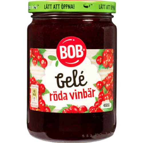 Röd vinbärsgelè 450g BOB
