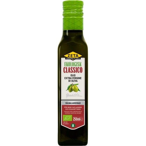 Extra Virgin Olivolja Ekologisk 250ml Zeta