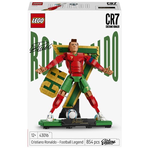 LEGO Editions Cristiano Ronaldo - fotbollslegend 43016