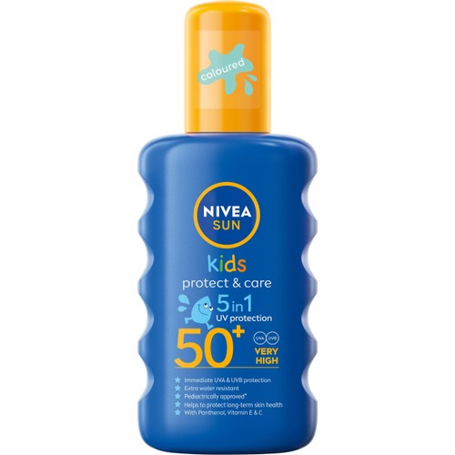 Solkräm barn Protect & Care Kids Sun Spray SPF50+ 200ml Nivea Sun