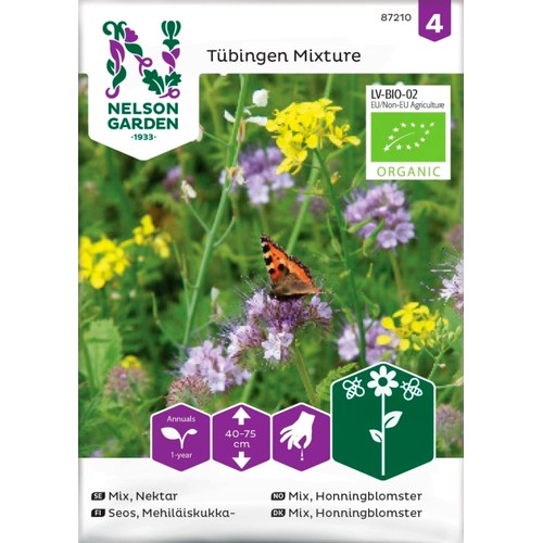 Insektsblommor Organic 1-p Nelson Garden