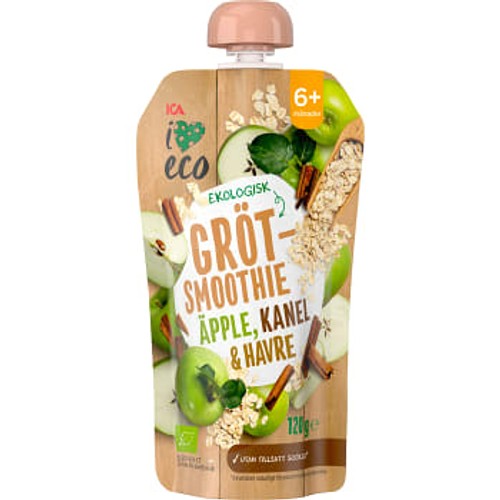 Gröt Barn Äpple & kanel 6+mån 120g ICA I love eco