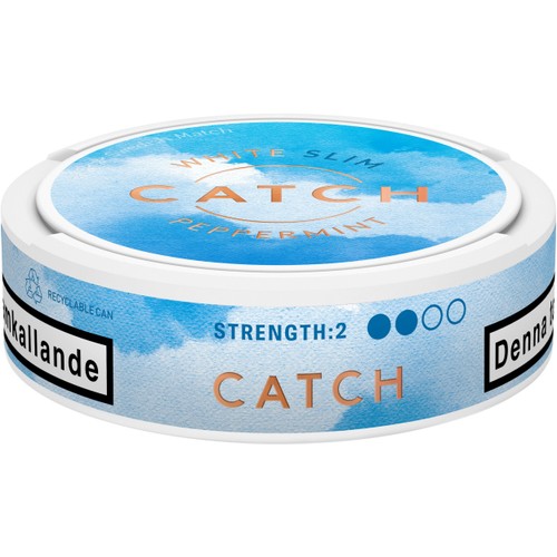 Catch Peppermint Slim White 16g