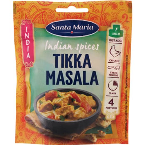 Kryddmix Indian spices Tikka masala 35g Santa Maria