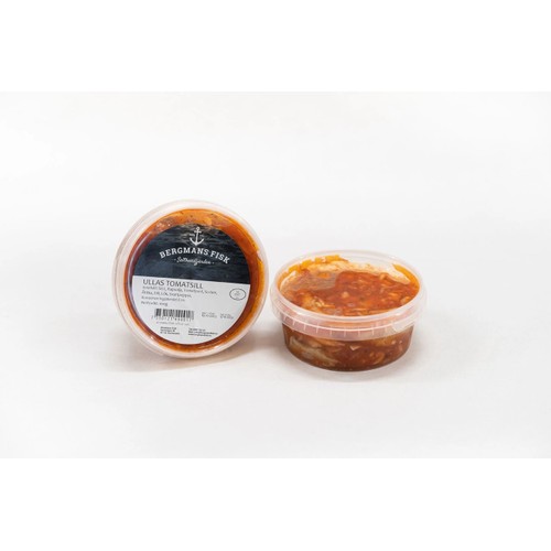 Tomatssill Ullas Prisbelönad och Inlagda för hand 180ml Bergmans Fisk