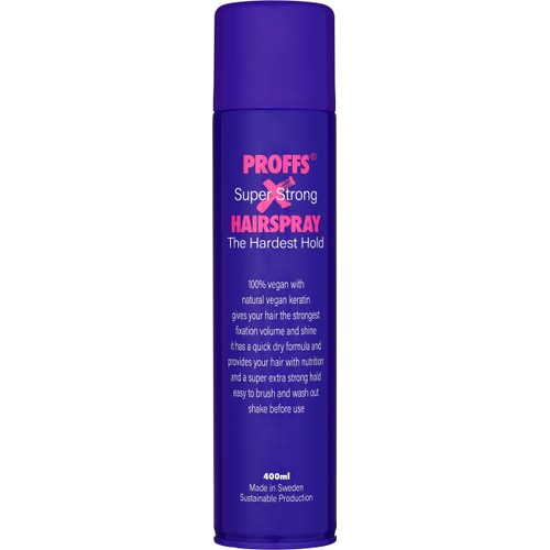Hårspray Super Extra Strong Big Size 400ml Proffs