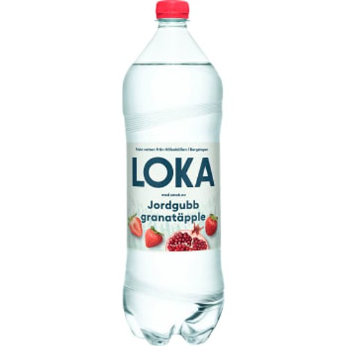 Vatten Kolsyrat Jordgubb Granatäpple 1,5l Loka