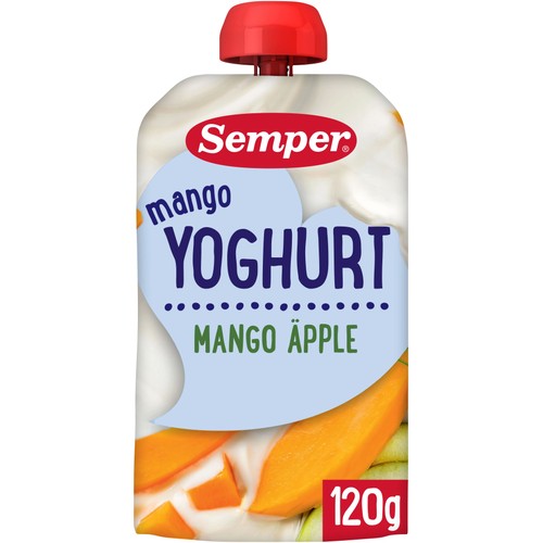 Yoghurt Mango Från 1 år 120g Semper 