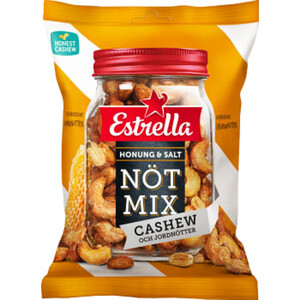 Nötmix Honung & Salt 175g Estrella