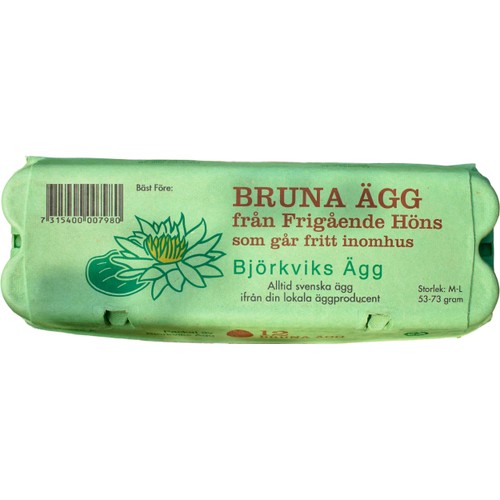 Ägg M/L 12-p Björkviks Ägg