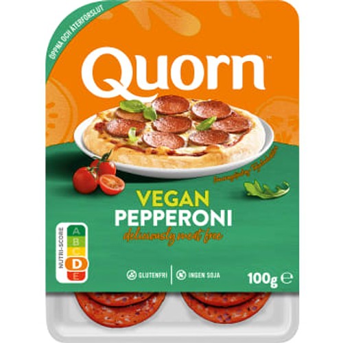 Pålägg Vegan Pepperoni 100g Quorn 
