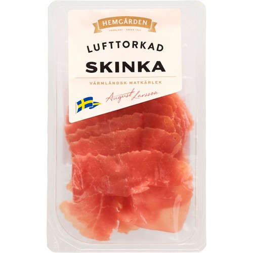 Skinka Lufttorkad Skivad Tråg 70g Hemgården