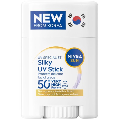 Solskydd UV Face Specialist Silky UV Stick SPF50+ 15g Nivea Sun