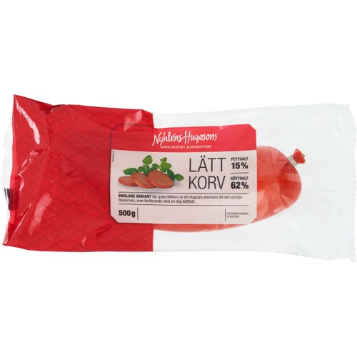Lättkorv 500g Nyhléns Hugosons