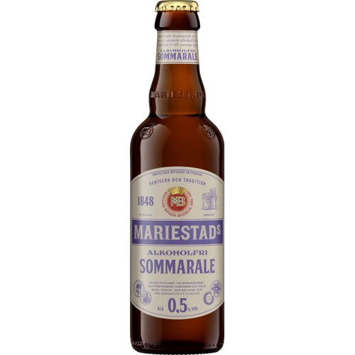 Öl Alkoholfri 0.5% Sommarale 33cl Mariestads