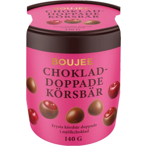 Körsbär Chokladdoppade Frysta 140g Boujee