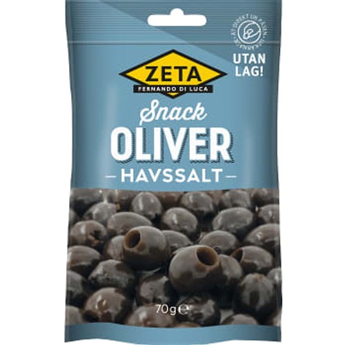Snack Oliver Havssalt 70g Zeta