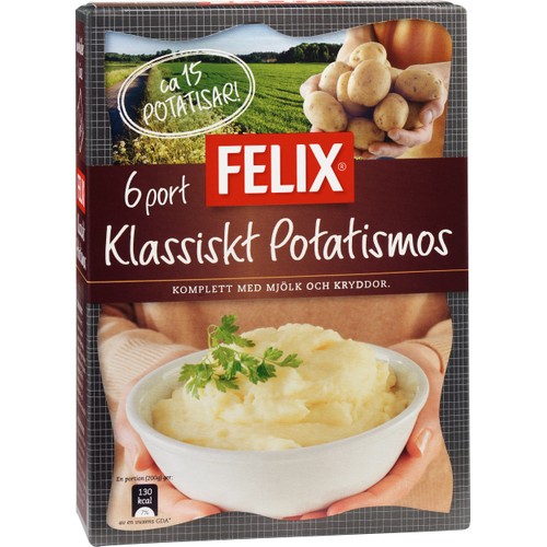Klassiskt Potatismos 6 port 220g Felix