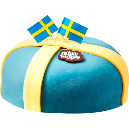 Sverigetårta 8 Bitar 800g Bake My Day