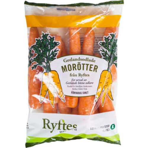 Morötter 500g Klass 1 Ryftes Grönsaker