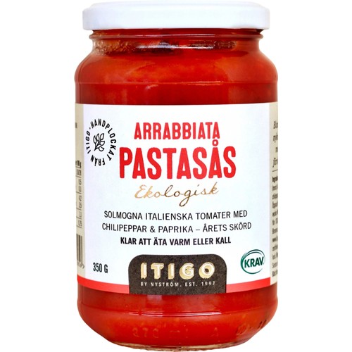 Pastasås Arrabbiata Eko 350g KRAV Itigo