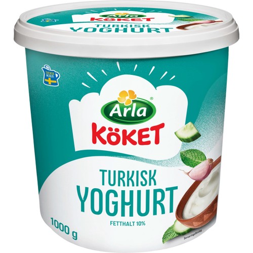 Turkisk yoghurt 10% 1000g Arla Köket®