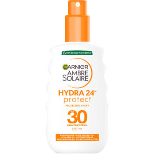 Solskydd Protect Spray Hydra 24H SPF30 200ml Ambre Solaire