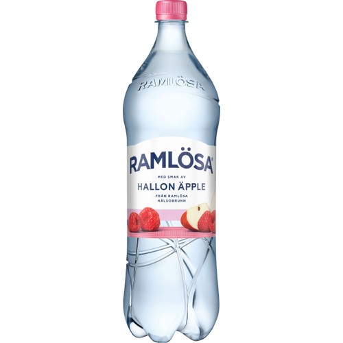 Kolsyrat Vatten Hallon Äpple 150cl Ramlösa