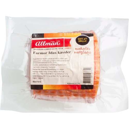 Kassler Idas Bit Vac ca 800g Allmans