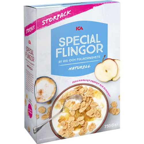 Specialflingor Naturell 750g ICA