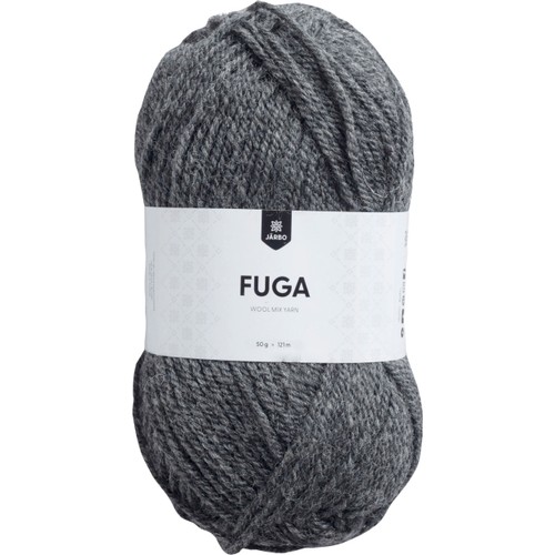 Garn Fuga Mörkgrå 50g Järbo