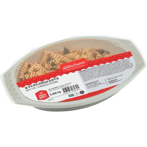 Kycklingpasta Chili & Mangodressing ca 400g Nyhléns Hugosons