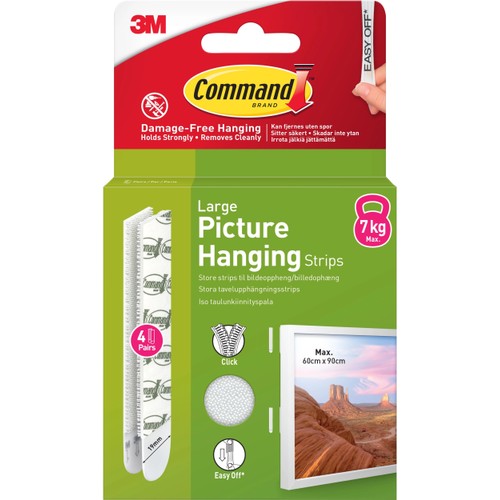 Tavelupphängning Large Command