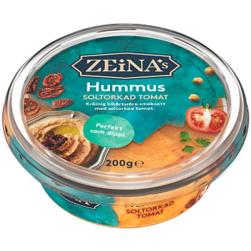 Hummus Soltorkad tomat 200g ZEINAS
