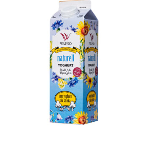 Yoghurt Naturell 1l Wapnö