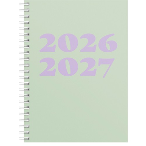 Kalender 26/27 Klara grön A5
