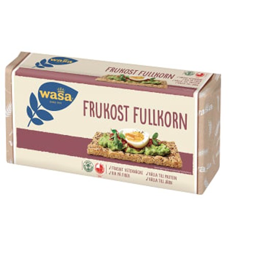 Knäckebröd Frukost Fullkorn 490g Wasa