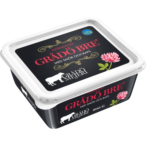 Smör Grådö Bré Extrasaltat 75% 600g Grådö Mejeri