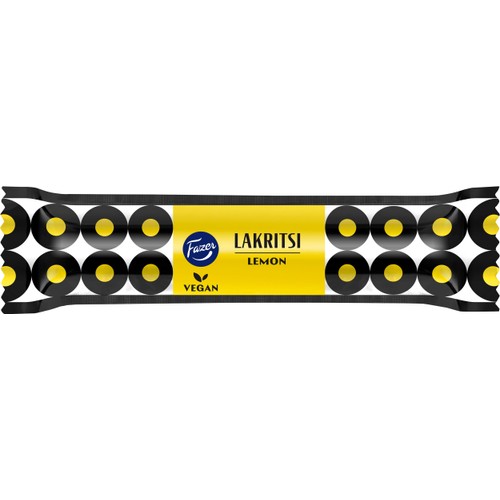 Godisstänger Lakritsi Lemon stång 20g Fazer